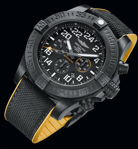 breitling hurricane 24 hour|breitling avenger hurricane black.